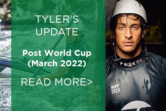 Tyler Westfall Update after Canoe World Cup 2021