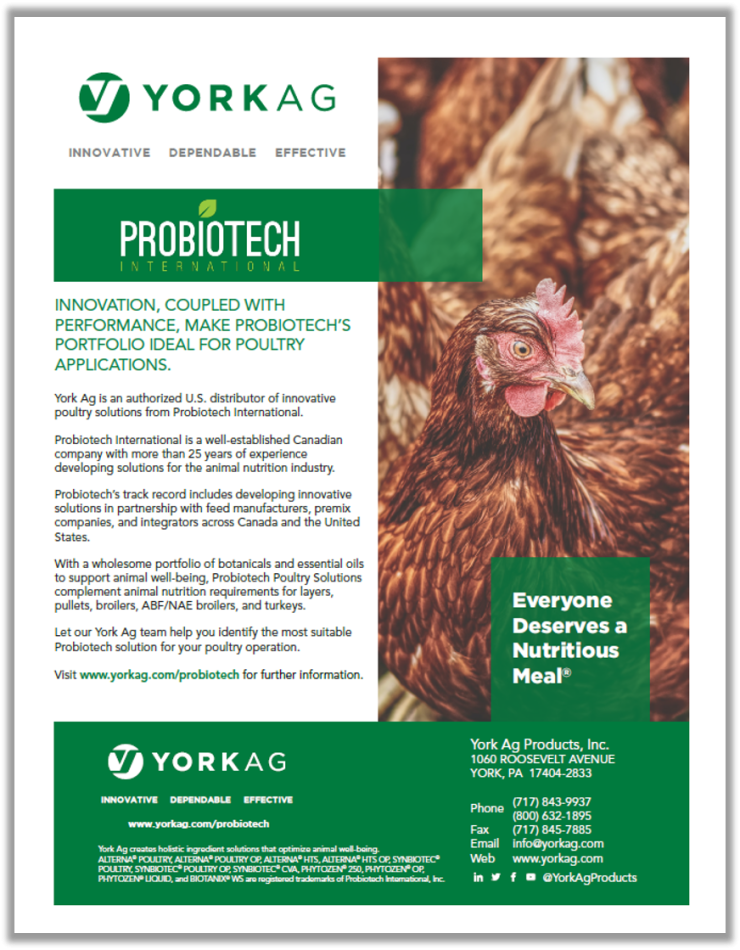 York Ag Probiotech Poultry Solutions Thumbnail